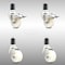 Service Caster 3 Inch 316SS Nylon Swivel 1-5/8 Inch Expanding Stem Caster Lock Brake SCC, 2PK SCC-SS316TTLEX20S314-NYS-2-S-2-158 - alternate 1